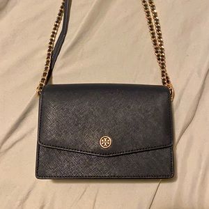 Tory Burch Navy Blue Handbag purse tote